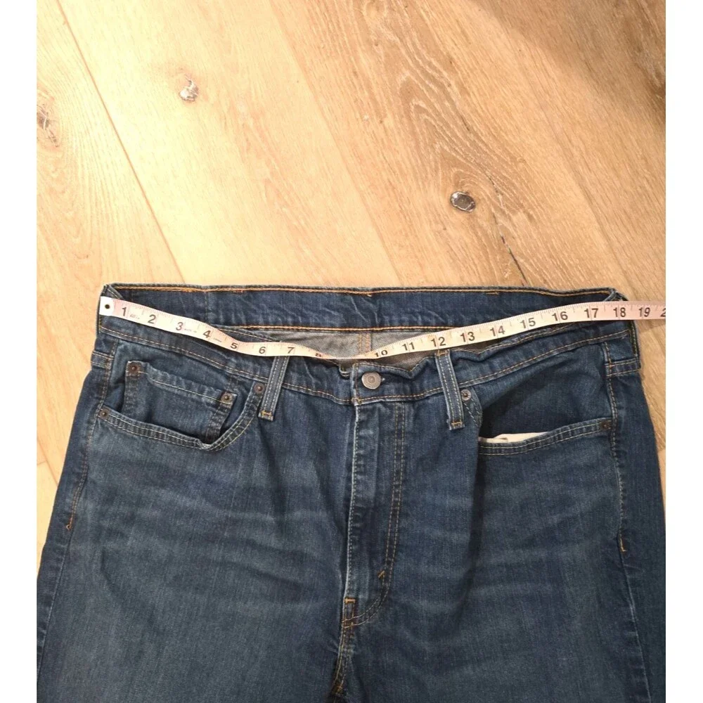 Levis 541 Mens Blue Med Wash Jeans Athletic Fit Straight Mid Rise  36x30 Country